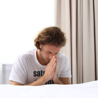 Load image into Gallery viewer, satan is a punk. Spiritual Warfare Christian Graphic T-Shirt
